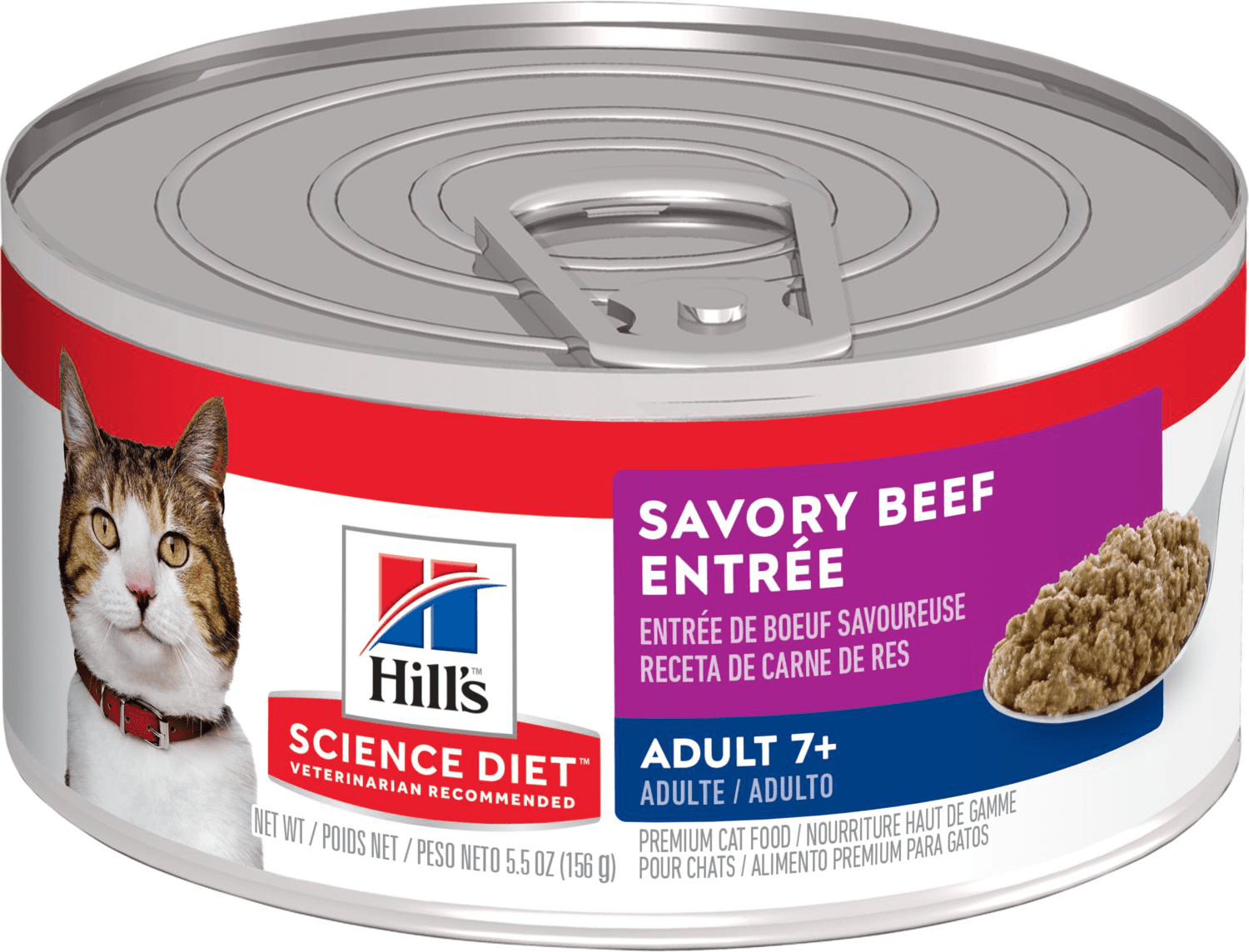 Hill's Science Diet Adult 7+ Savory Beef Entrée